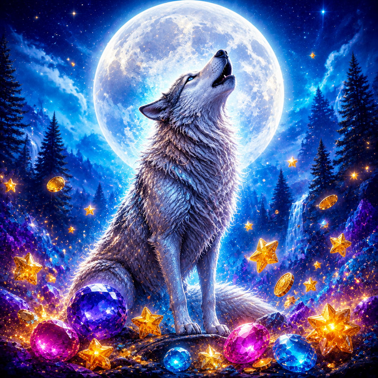 Lady Wolf Moon